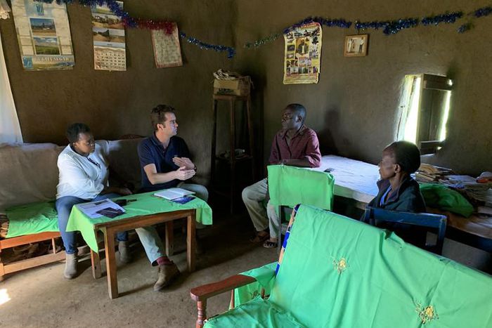 Sky News reports at the home of family claiming to be associated by Paul Manyasi