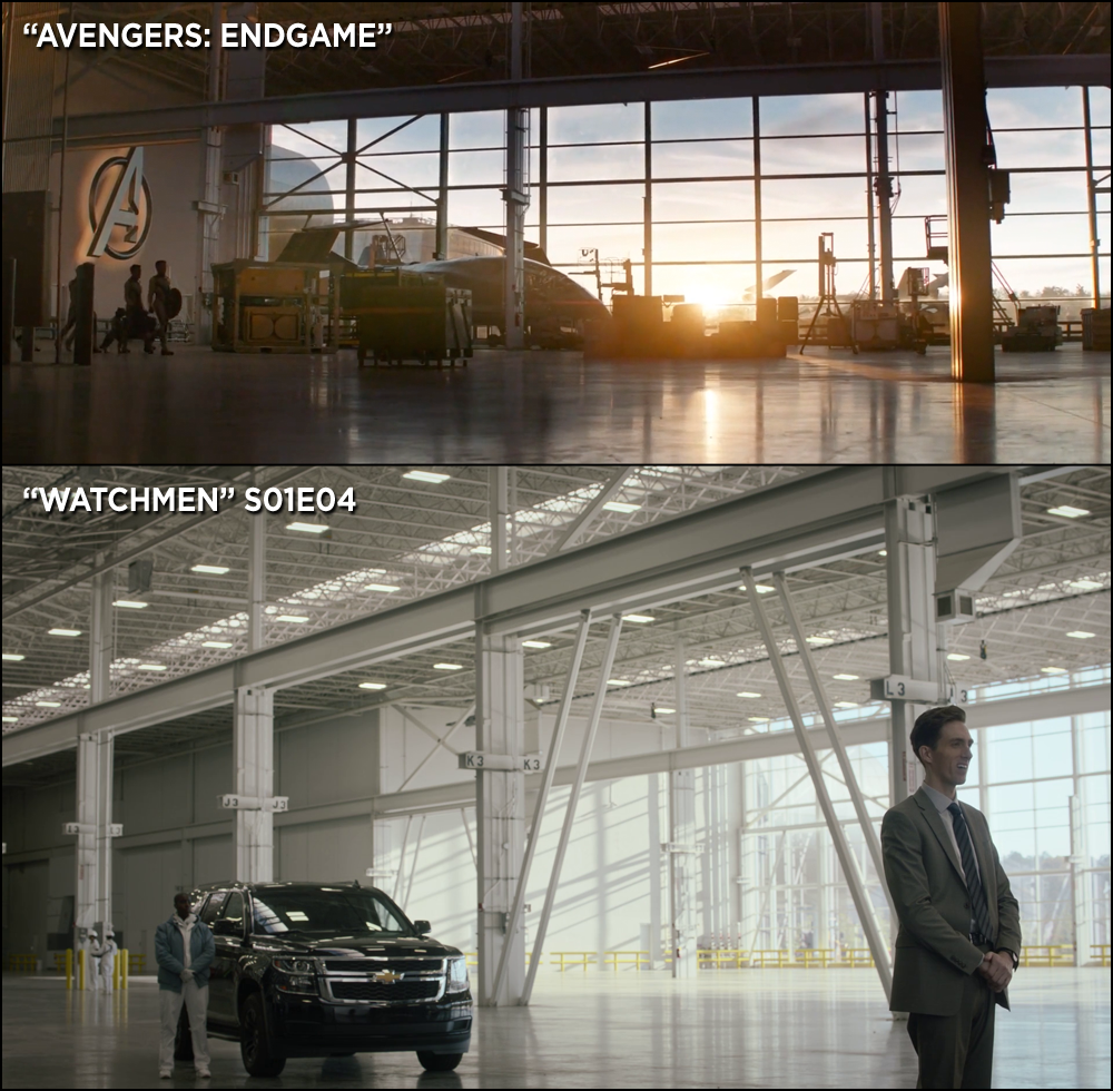 avengers endgame watchmen same set location
