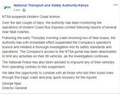 NTSA suspends Modern Coast License following morning crash that left 5 dead, 62 injured along Mombasa-Nairobi Highway