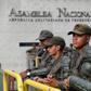 Members of Venezuela's National Guard man a barricade outside of the National Assembly in Caracas on January 5, 2020, a move opposition leader Juan Guaido denounced as 'unprecedented'