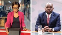 KTN's Sophia Wanuna tackles Kipchumba Murkomen after tweet on Miguna