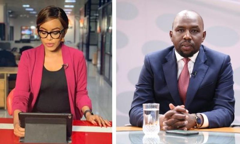 KTN's Sophia Wanuna tackles Kipchumba Murkomen after tweet on Miguna