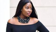 Ankara skirt and plain top (Pinterest)