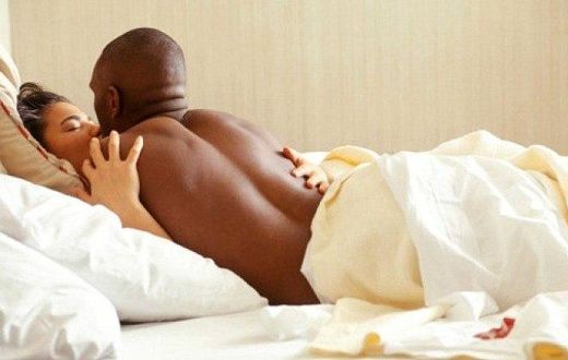 Couple in bed
