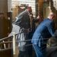 Harvey Weinstein arrives for his sex assault trial at Manhattan Criminal Court on January 27, 2020 in New York City.