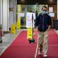Alfred Wong works on the isolation ward at a Hong Kong hospital treating possible coronavirus patients and is desperate to avoid infecting his pregnant wife