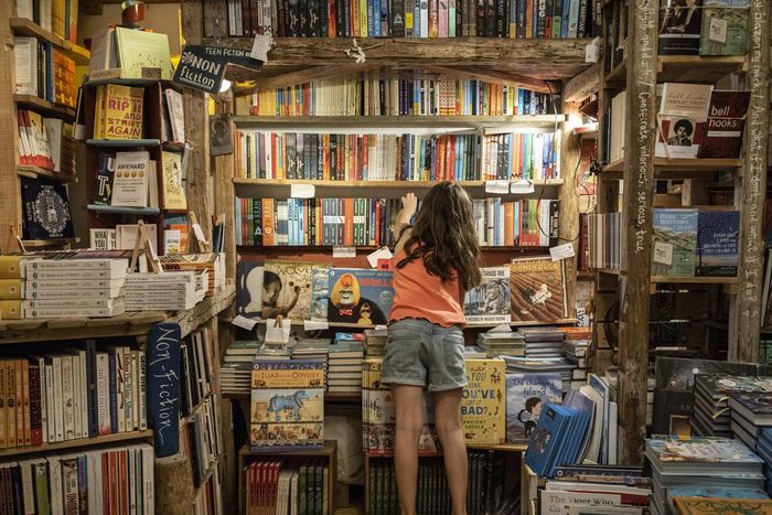 On a Greek Island, a Bookstore With Some Mythology of Its Own