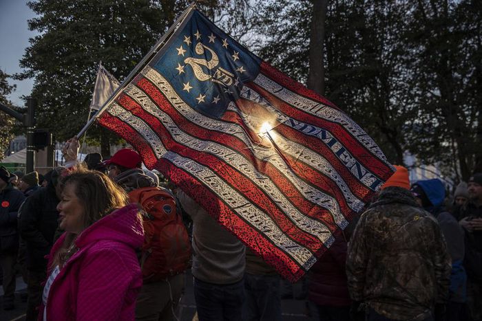 In 7 Days and 3 Protests, the Nation's Divisions on Glaring Display