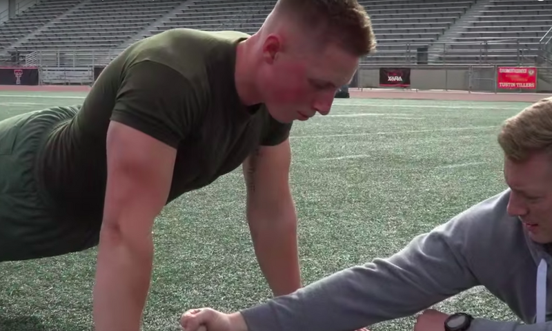 US Marine Takes on Navy SEALs Physical Test