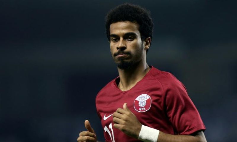 Qatar's forward Akram Afif Akram Afif has been named Asian player of the year