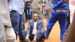Moses Kuria at the BBI rally in Kitui