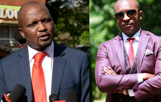 Steve Mbogo lectures Moses Kuria in new video for disrespecting Raila and Uhuru