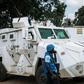UN forces have become the focus of angry protests over the perceived failure to stop militia attacks