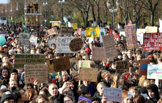 Germany sees regular demonstrations and direct action by climate campaigners