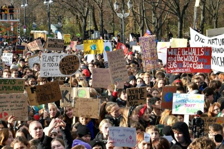 Germany sees regular demonstrations and direct action by climate campaigners