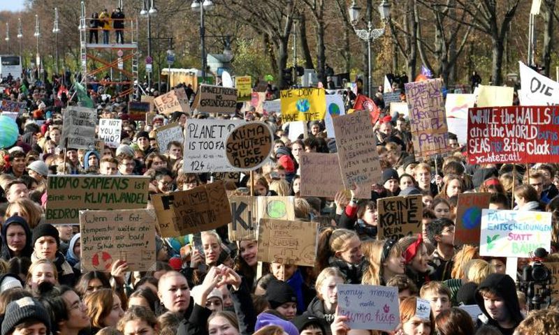 Germany sees regular demonstrations and direct action by climate campaigners