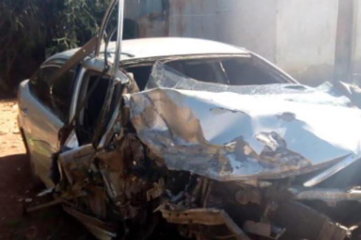 File image of a salon car involved in an accident