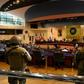 Before Mayib Bukele's entry, armed police and soldiers with rifles and wearing body armor entered the chamber