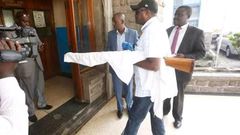 I’m naked – Kimani Ngunjiri says after returning gun at DCI offices