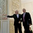 Top EU diplomat Josep Borrell's visit to Iran began with a meeting with Foreign Minister Mohammad Javad Zarif