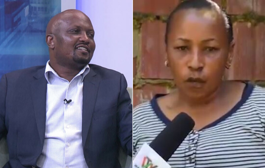 Joyce Wanja alias Wagichungumwa offers to buy underwear for Gatundu South MP Moses Kuria after he assaulted her on Inooro TV show