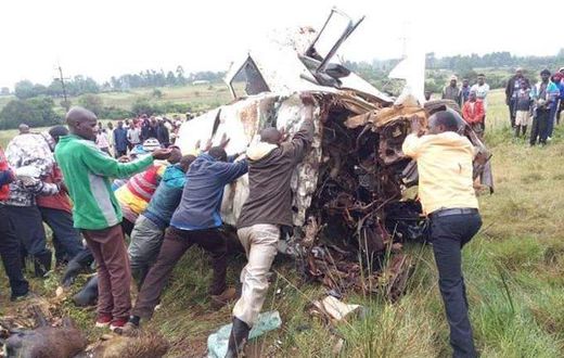 Fatal accident at Kipsombe bridge