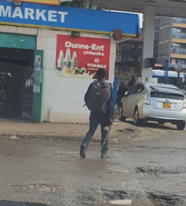 He is our officer - Police issue statement on gunman spotted at Asmara Pangani, Nairobi County