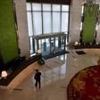 The luxury Marco Polo is one of the few hotels to have remained open as the crisis erupted