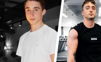 This Guy Put on 30 Pounds of Pure Muscle