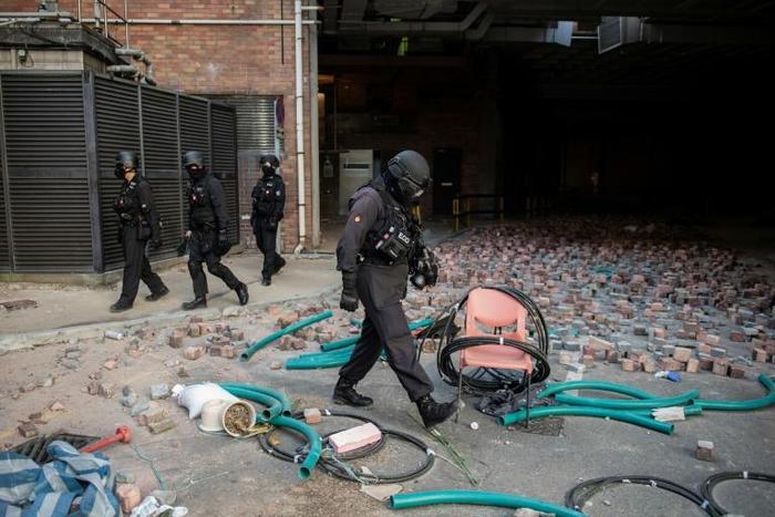 The Hong Kong Polytechnic University became the epicentre this month of the territory's increasingly violent protest movement