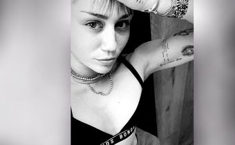 Miley Cyrus Shows Off Toned Abs While Doing Yoga
