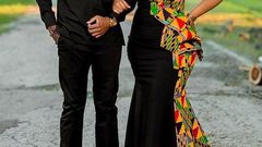 Matching ankara styles for couples (Pinterest)