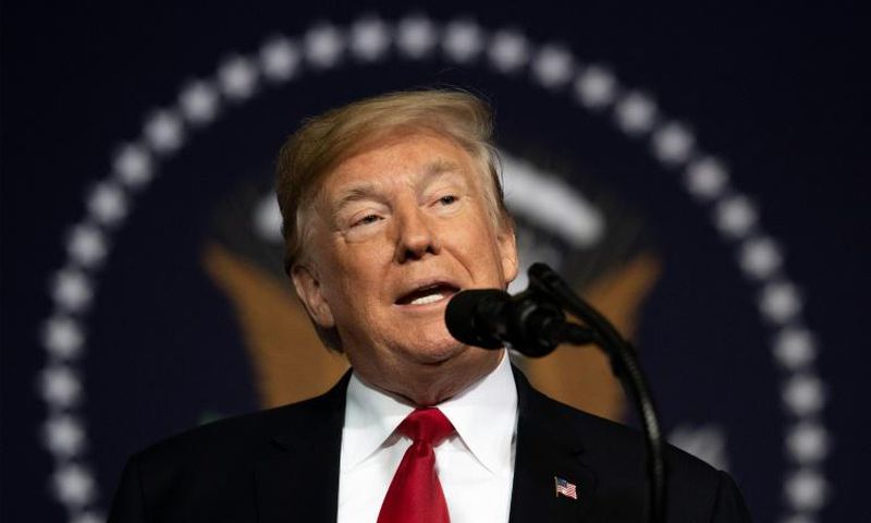 Donald Trump briefly placed the Kansas Chief's home stadium in the state of Kansas, rather than Missouri