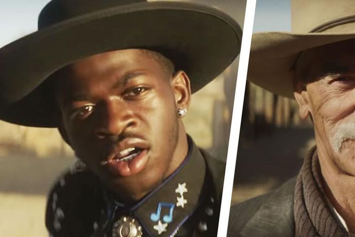 Lil Nas X and Sam Elliott Have a Cowboy Dance Off