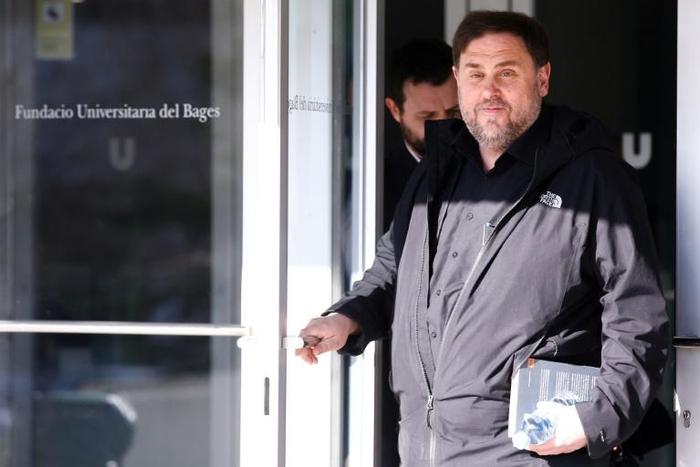 Junqueras is allowed to teach at the University of Vic in Manresa three times a week
