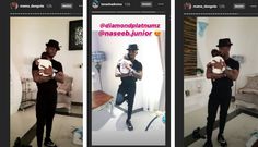 Diamond, Tanasha reveal sons name for the first time (Photos)