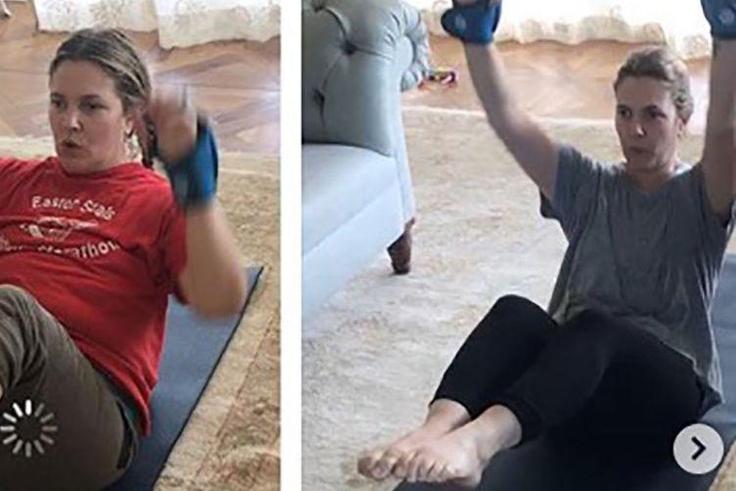 Drew Barrymore Says Trainer Helped Her Lose 20 Lbs