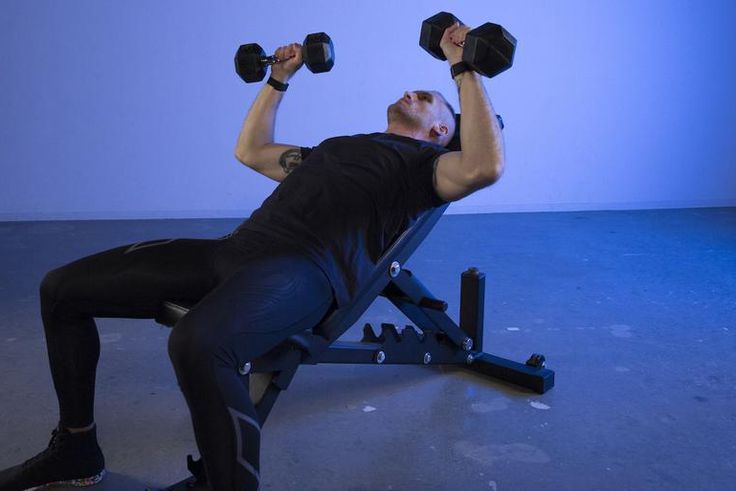 How to Do the Dumbbell Incline Press
