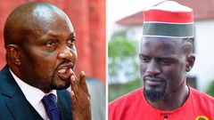 Moses Kuria tickles Mariga after losing Kibra by-election