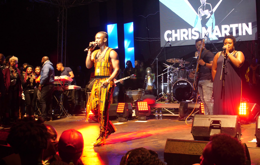 Jamaican stars Chris Martin, D Major and Future Fambo light up Nairobi in a fun filled Concert