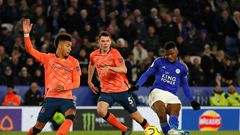 Nigerian striker Kelechi Iheanacho scored a late winner for Leicester against Everton in his first league outing of the season