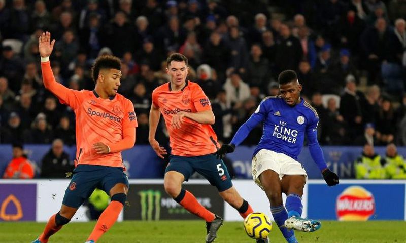 Nigerian striker Kelechi Iheanacho scored a late winner for Leicester against Everton in his first league outing of the season