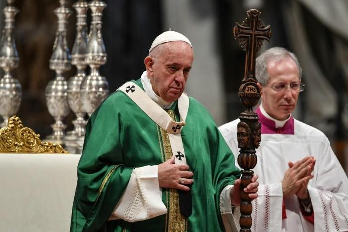 Pope Francis urged an end to "predatory models of development" which he said were "plundering" the Earth