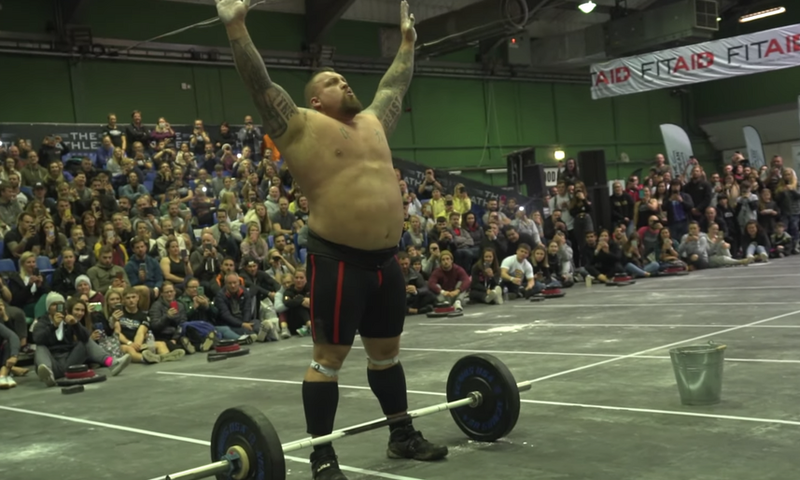 Eddie Hall Just Broke a CrossFit World Record
