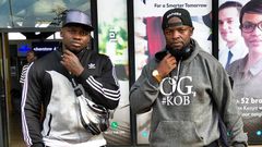 Khaligraph Jones and his brother Lamaz Span