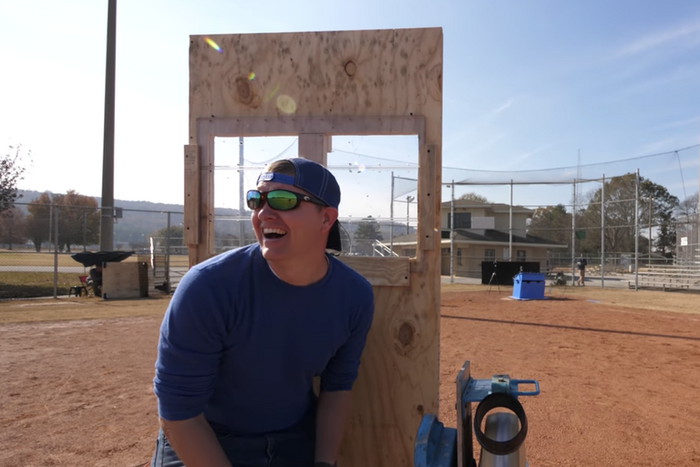 Watch This Machine Hit the World's Longest Homer