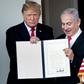 Trump hosted Netanyahu at the White House in March last year, signing a proclamation recognising the annexed Golan Heights as Israel sovereign territory