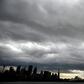 Storm clouds over Sydney Harbour gave some relief  after weeks of intense bushfires