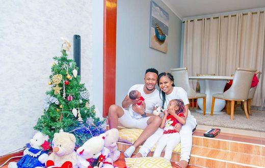 Singer Size 8 and DJ Mo unveil son’s face for the first time (Photo)