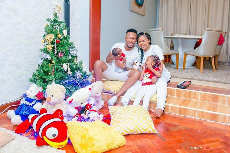 Singer Size 8 and DJ Mo unveil son’s face for the first time (Photo)